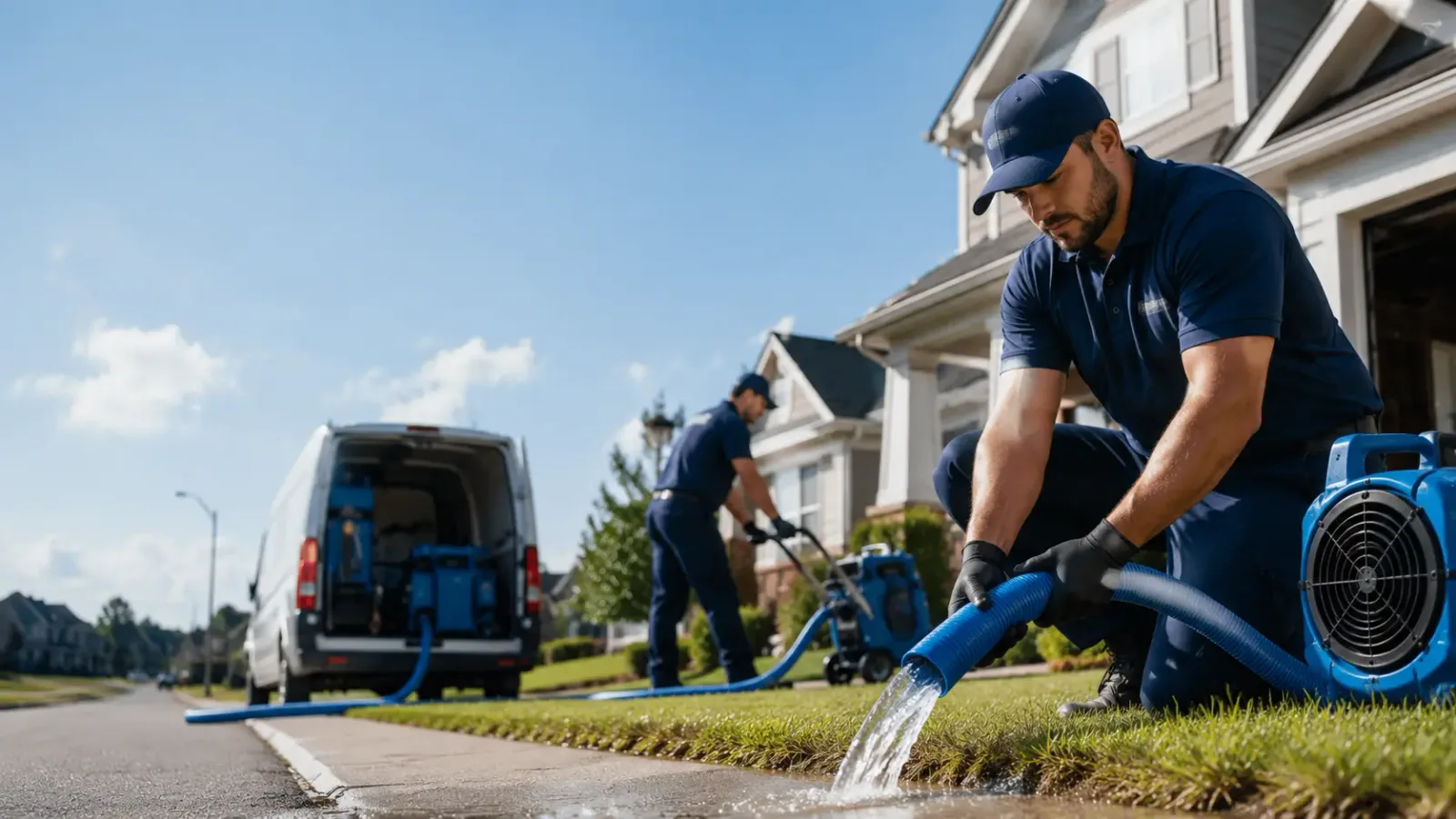 Flood Damage Restoration in Leivasy, WV